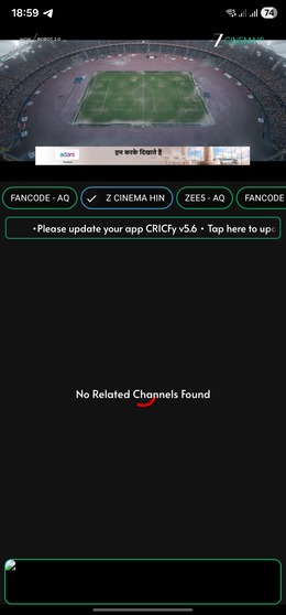 Cricify TV apk