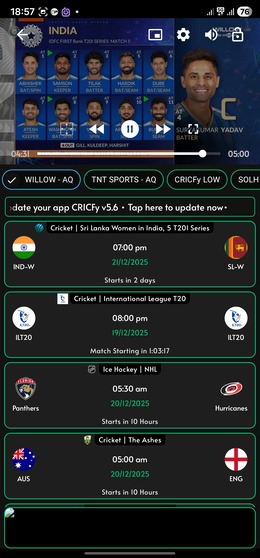 Cricify TV Download